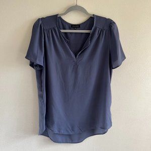 Pleione Pleated Notched Tunic